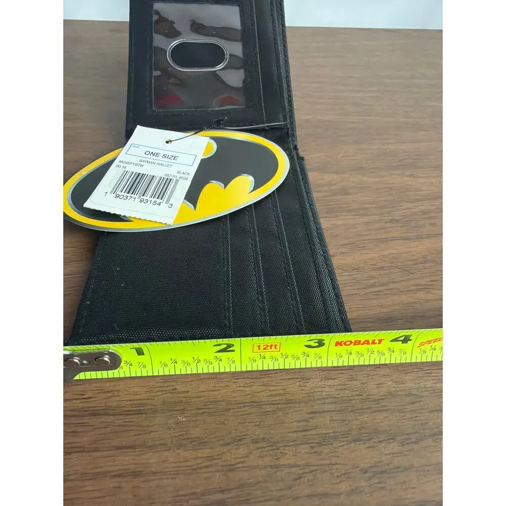 DC Comics Batman Canvas Bifold Wallet Comic Strip